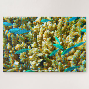 Birthday Greetings Coral Reef Australië Legpuzzel