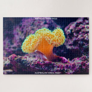 Birthday Greetings Coral Reef Australië Legpuzzel
