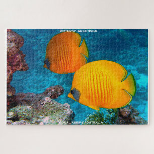 Birthday Greetings Coral Reef Australië Legpuzzel