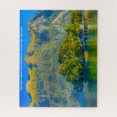 Birthday Greetings Doubtful Sound Nieuw-Zeeland Legpuzzel (Verticaal)