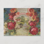  Birthday Greetings  Flowers Briefkaart (Voorkant)