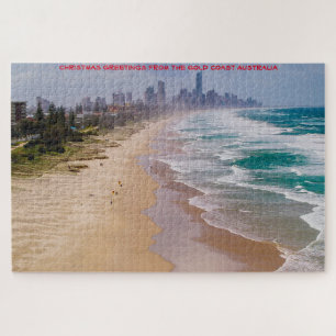 Birthday Greetings Gold Coast Queensland Australië Legpuzzel