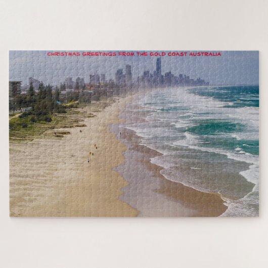 Birthday Greetings Gold Coast Queensland Australië Legpuzzel (Horizontaal)