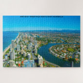 Birthday Greetings Gold Coast Queensland Australië Legpuzzel (Horizontaal)