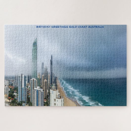 Birthday Greetings Gold Coast Queensland Australië Legpuzzel (Horizontaal)