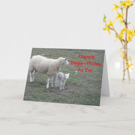 Birthday Greetings Kaart (Gele Bloem)