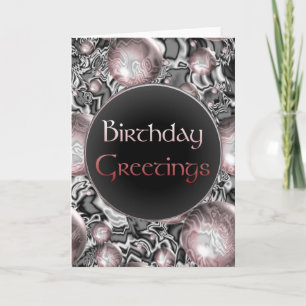 Birthday Greetings Kaart