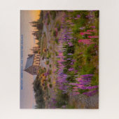 Birthday Greetings Lake Tekapo Nieuw-Zeeland Legpuzzel (Verticaal)