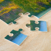 Birthday Greetings Lake Tekapo Nieuw-Zeeland Legpuzzel (Zijkant)