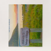 Birthday Greetings Lake Tekapo Nieuw-Zeeland Legpuzzel (Verticaal)
