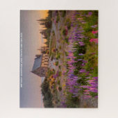 Birthday Greetings Lake Tekapo Nieuw-Zeeland Legpuzzel (Verticaal)