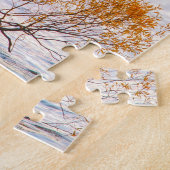 Birthday Greetings Lake Wanaka Nieuw-Zeeland Legpuzzel (Zijkant)