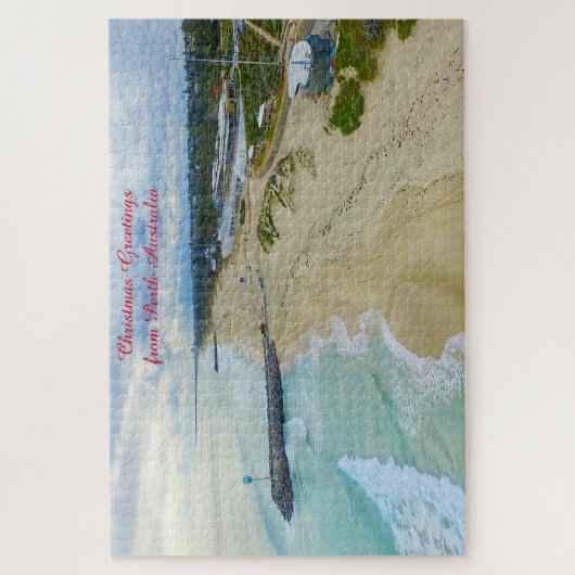 Birthday Greetings Perth Australia Legpuzzel (Verticaal)