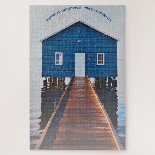 Birthday Greetings Perth Australia Legpuzzel (Verticaal)