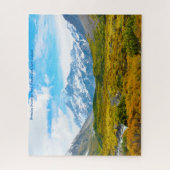 Birthday Greetings uit Mount Cook New Zealand Legpuzzel (Verticaal)