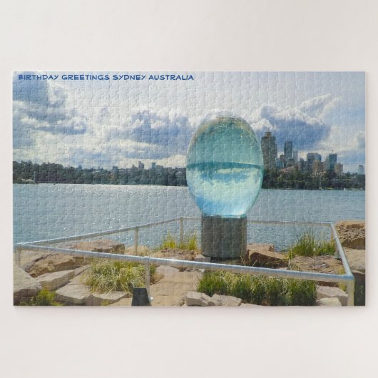 Birthday Greetings uit Sydney Legpuzzel (Horizontaal)