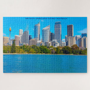 Birthday Greetings uit Sydney Legpuzzel