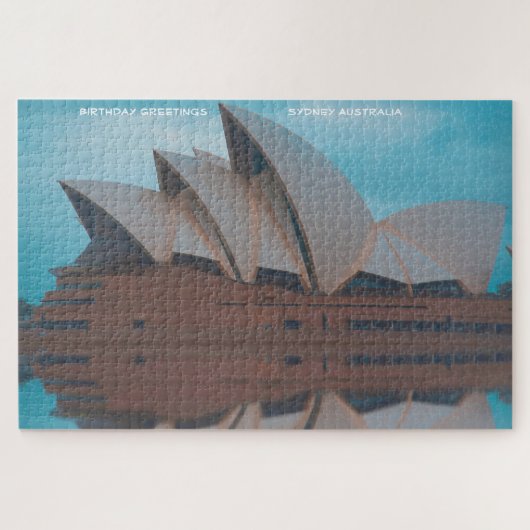 Birthday Greetings uit Sydney Legpuzzel (Horizontaal)