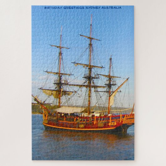 Birthday Greetings uit Sydney Legpuzzel (Verticaal)