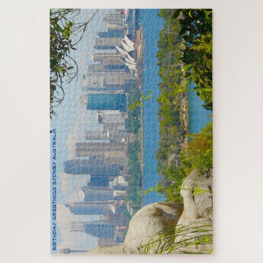 Birthday Greetings uit Sydney Legpuzzel (Verticaal)