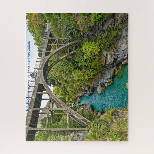 Birthday Greetings van het eiland Zuid Legpuzzel (Verticaal)