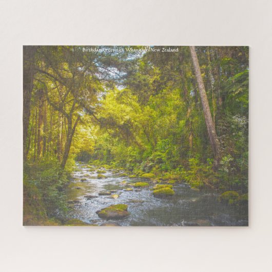 Birthday Greetings Whangarei Nieuw-Zeeland Legpuzzel (Horizontaal)