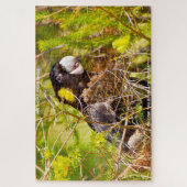 Birthday Greetings Yellow Tailed Black Cockatau Legpuzzel (Verticaal)