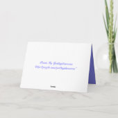 Birthday GreetingsVan ons allemaal Kaart (Achterkant)