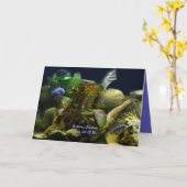 Birthday GreetingsVan ons allemaal Kaart (Gele Bloem)