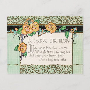 Birthday-groet Briefkaart