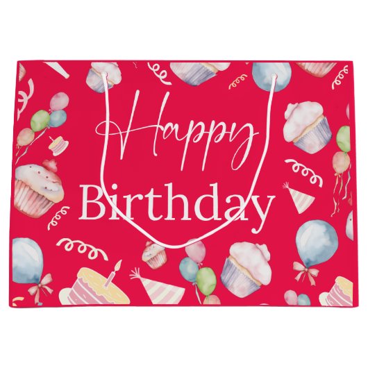 Birthday Groot Cadeauzakje (Voorkant)