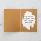 Birthday Groundhog Wearing Handcuffs Kaart (Binnen)