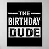 Birthday Guy Graphic Novelty Mannen Vrouwen jongen Poster (Voorkant)