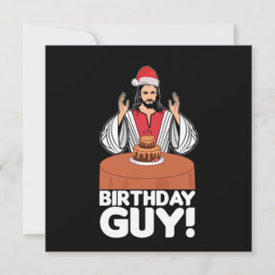 Birthday Guy Jesus Christus Kerstmis God Gif Kaart