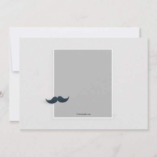 Birthday Guy Uitnodiging (Achterkant)