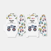 Birthday Hartelijk dank voor de moderne Kinder mon Bedankdoosjes (Uitgevouwen)