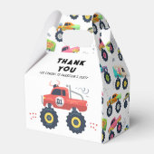 Birthday Hartelijk dank voor de moderne Kinder mon Bedankdoosjes (Achterkant)