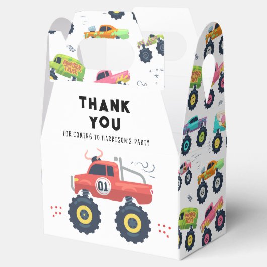 Birthday Hartelijk dank voor de moderne Kinder mon Bedankdoosjes (Geopend)