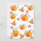 Birthday Harvest Birthday Invitation Kaart (Achterkant)