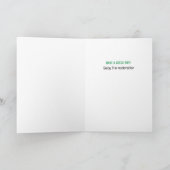 Birthday hazard caution sign punny birthday card kaart (Binnen)