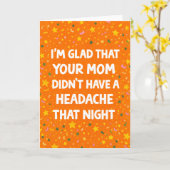 Birthday Headache Kaart (Gele Bloem)