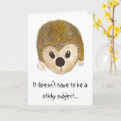 Birthday Hedegel Kaart (Gele Bloem)