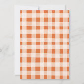 Birthday herfst Market Invitation Kaart (Achterkant)