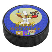 Birthday Hockey Puck (3/4)