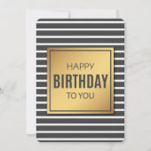 Birthday Holiday Card Feestdagenkaart (Voorkant)