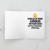 BIRTHDAY HOT GIRL "OUDER WORDEN"-TEASSAMENWERKING KAART (Binnen)