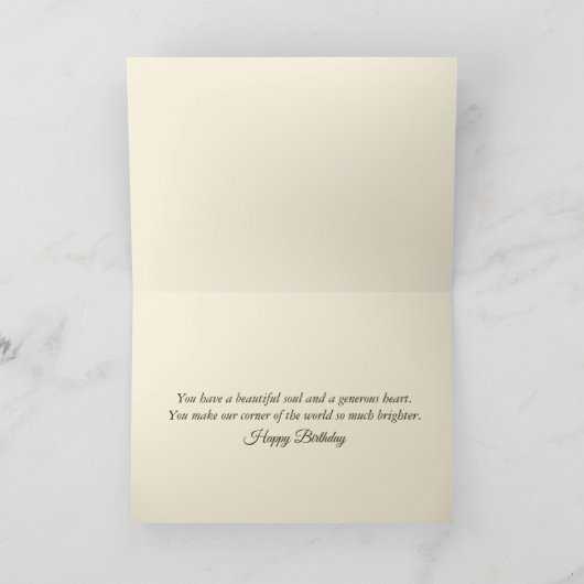 Birthday Humanity Graffiti On Brick Wall Mural Kaart (Binnen)