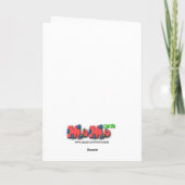 Birthday Humor - glimlachend Doberman Pinscher Pup Kaart (Achterkant)