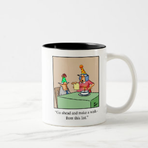 Birthday Humor Mok Gift voor hem