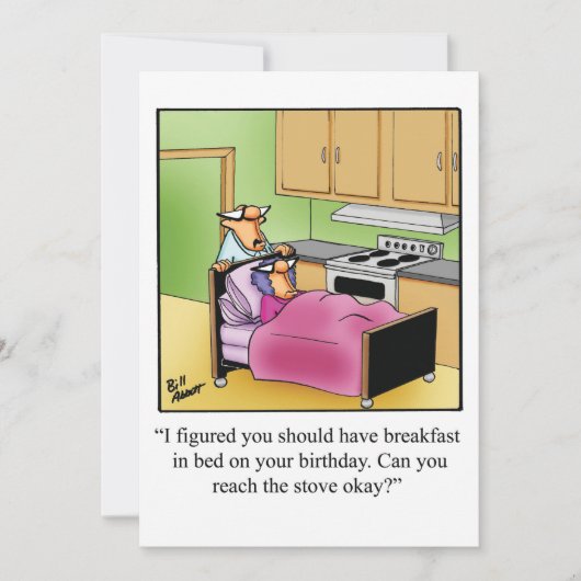 Birthday Humor Party Invitations "Spectickles" Kaart (Voorkant)